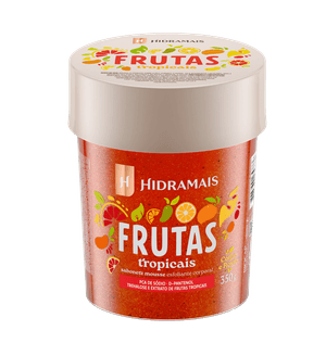Esfoliante Corporal Hidramais 350g Mousse Sab Frut Tropicai