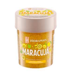 Esfoliante Corporal Hidramais 350g Mousse Sab Maracuja