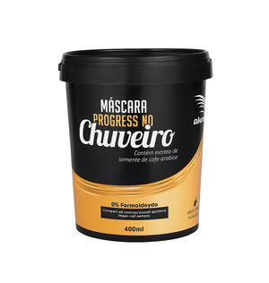 Creme Para Tratamento Alise Hair 400ml Progress No Chuveiro