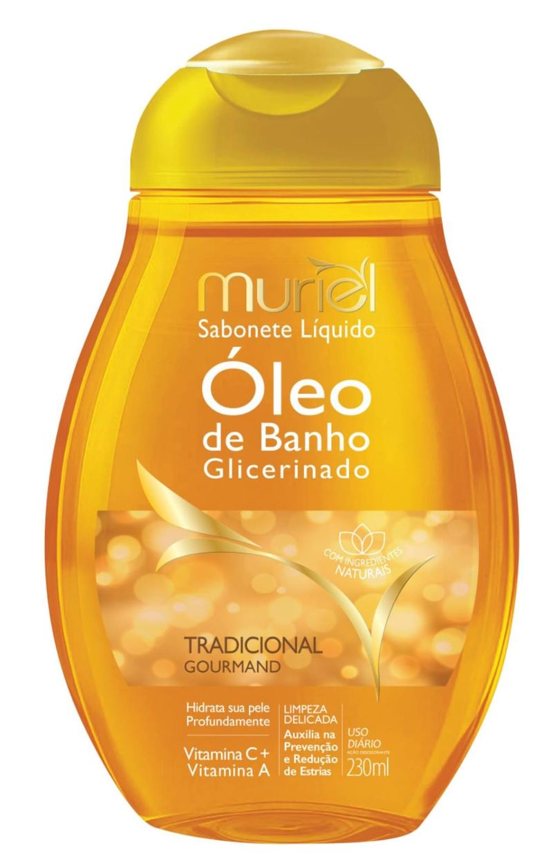 SAB LIQ MURIEL 230ML OLEO BANHO TRADICIONAL