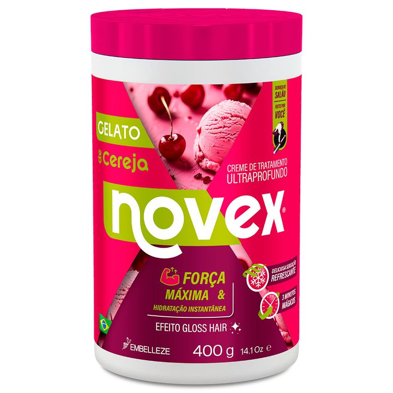 CR CAP NOVEX 400G CEREJA