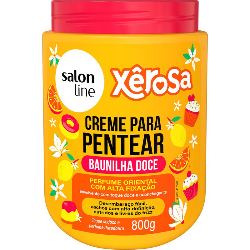 CR PENT SALON LINE 800G XEROSA BAUNILHA DOCE
