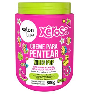 Creme para Pentear Salon Line Xêrosa Vibes Pop 800g