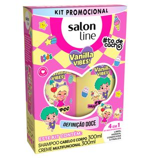 Kit Salon Line Multy Shampoo + Creme Vanilla Vibes