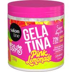 GELATINA SALON LINE 550G PINK LEMONADE