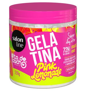 Gelatina Salon Line #ToDeCacho Pink Lemonade 550g