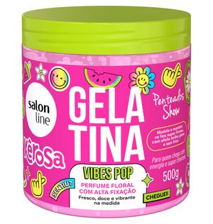 Gelatina Salon Line Xêrosa Vibes Pop 500g