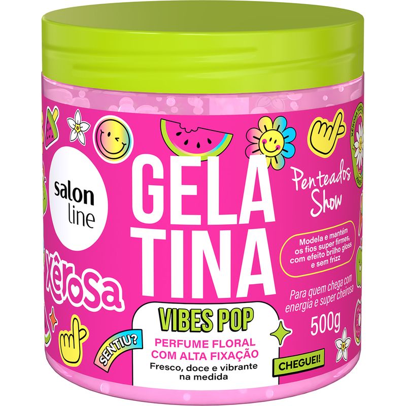 GELATINA SALON LINE 500G XEROSA VIBES POP