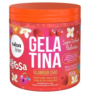 Gelatina Salon Line Xêrosa Glamour Chic 500g
