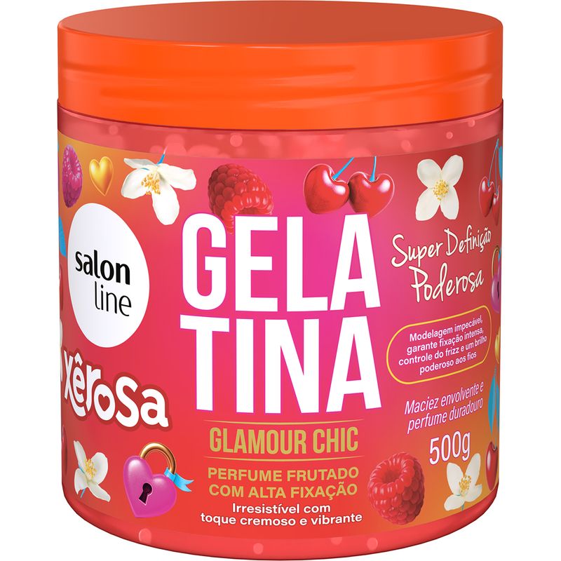 GELATINA SALON LINE 500G XEROSA GLAMOUR CHIC