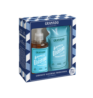 Kit Granado Sab+refil Glicerina Tradicional