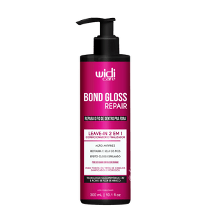 Leave-In Widi Care Bond Gloss Repair 2 em 1 300ml