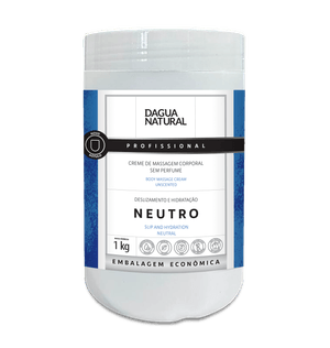 Creme Para Massagem Dagua Nat 1kg Neutro