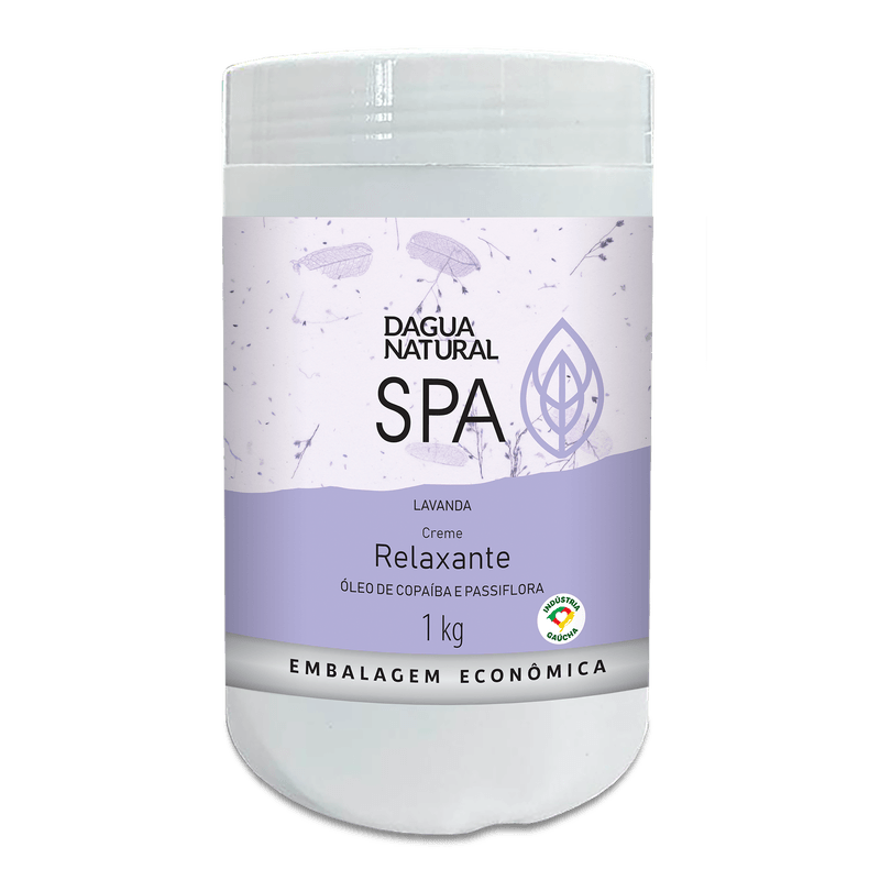 CR MASS DAGUA NAT 1KG SPA RELAXANTE LAVANDA