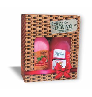 Kit F Nativa Sab+hid 980g Morango C/champagnhe