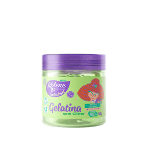 Gelatina Kolene 500g Cachinhos C/gliter