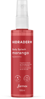 BODY SPLAS HIDRADERM 190ML MORANGO