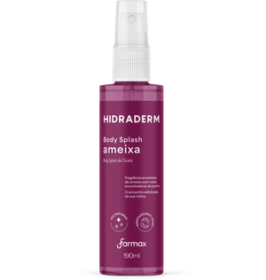 Body Splash Hidraderm 190ml Ameixa