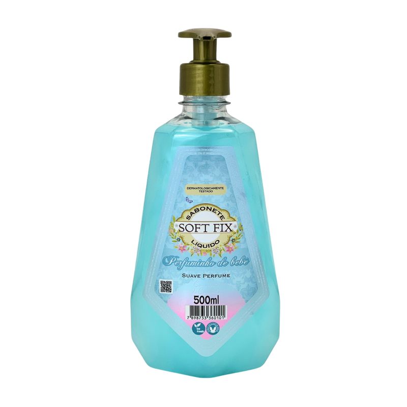 SAB LIQ SOFT FIX 500ML PERFUMINHO DE BEBE