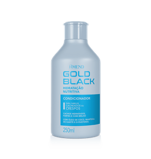 Shampoo Amend Gold Black Hidratação Nutritiva 250ml