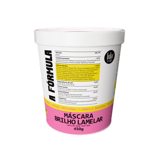 Máscara Capilar Lola A Formula Brilho Lamelar 450g