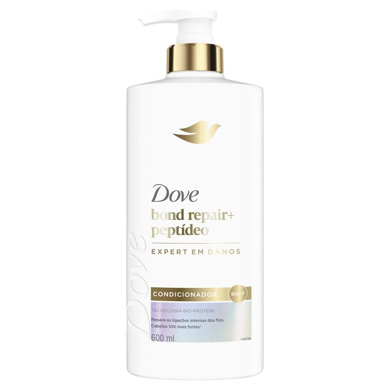 COND DOVE 600ML BOND REPAIR + PEPTIDEO