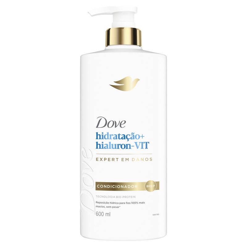 COND DOVE 600ML HIDRATACAO + HIALURON-VIT