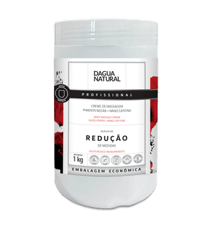 Creme Para Massagem Dagua Nat 1kg Pimenta Negra