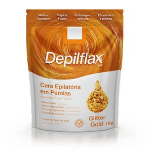 Cera Depilatoria Depilflax 1kg Gold