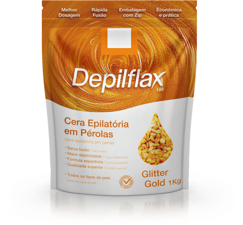 CERA DEPIL DEPILFLAX 1KG GOLD