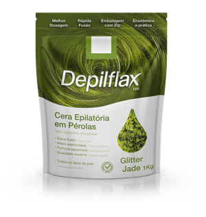 Cera Depilatoria Depilflax 1kg Jade