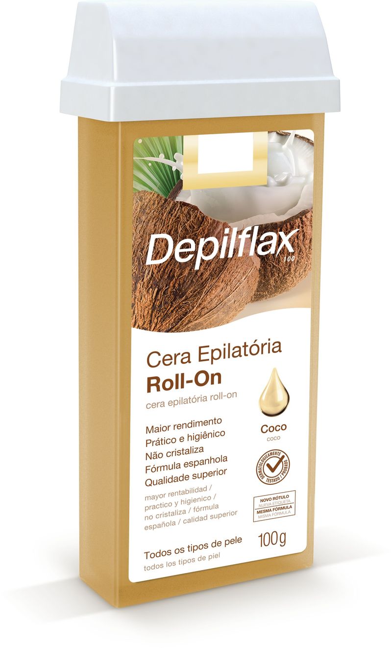 CERA DEPIL DEPILFLAX 100G ROLLON COCO