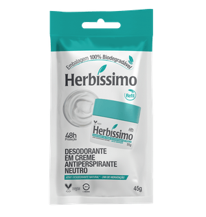 Desodorante Creme Herbissimo 45g Refil Neutro
