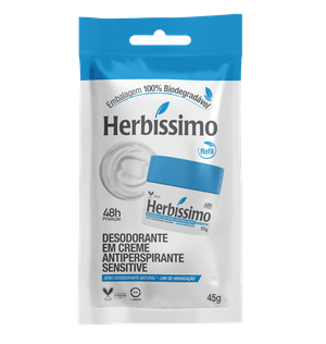 Desodorante Creme Herbissimo 45g Refil Sensitive