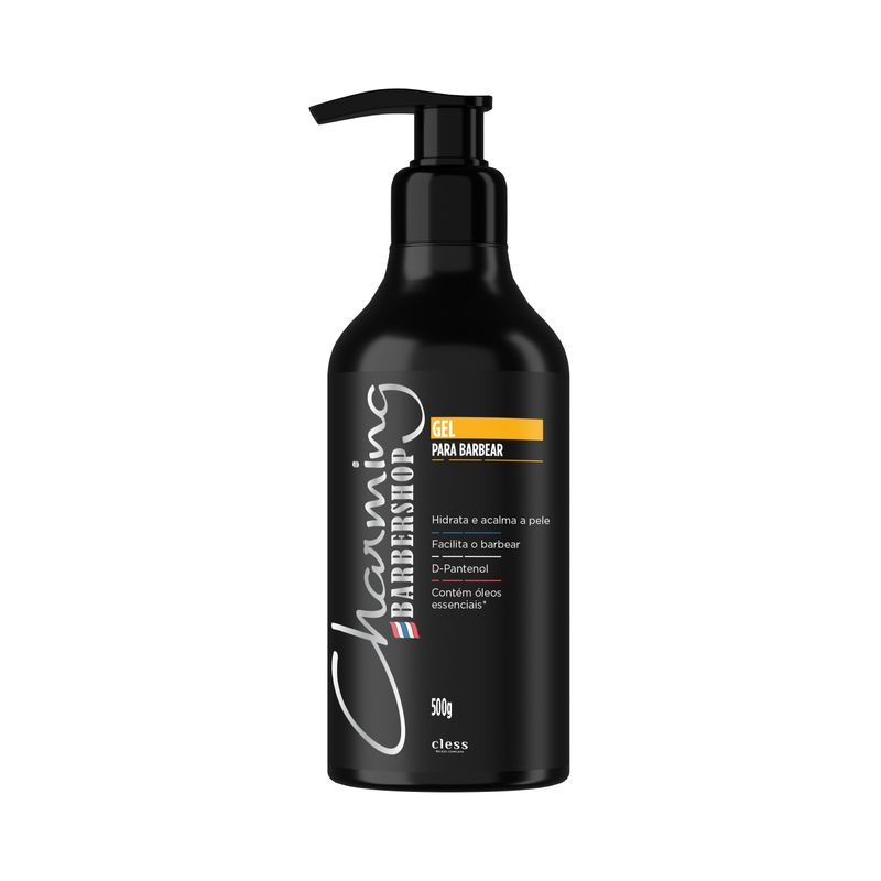 GEL BARB CHARMING 500ML BARBERSHOP P/ BARBEAR