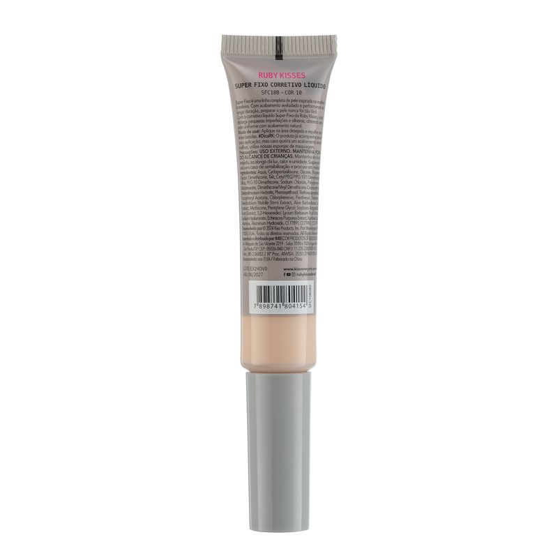 CORRETIVO RUBY KISSE 20G SUPER FIXO COR 10