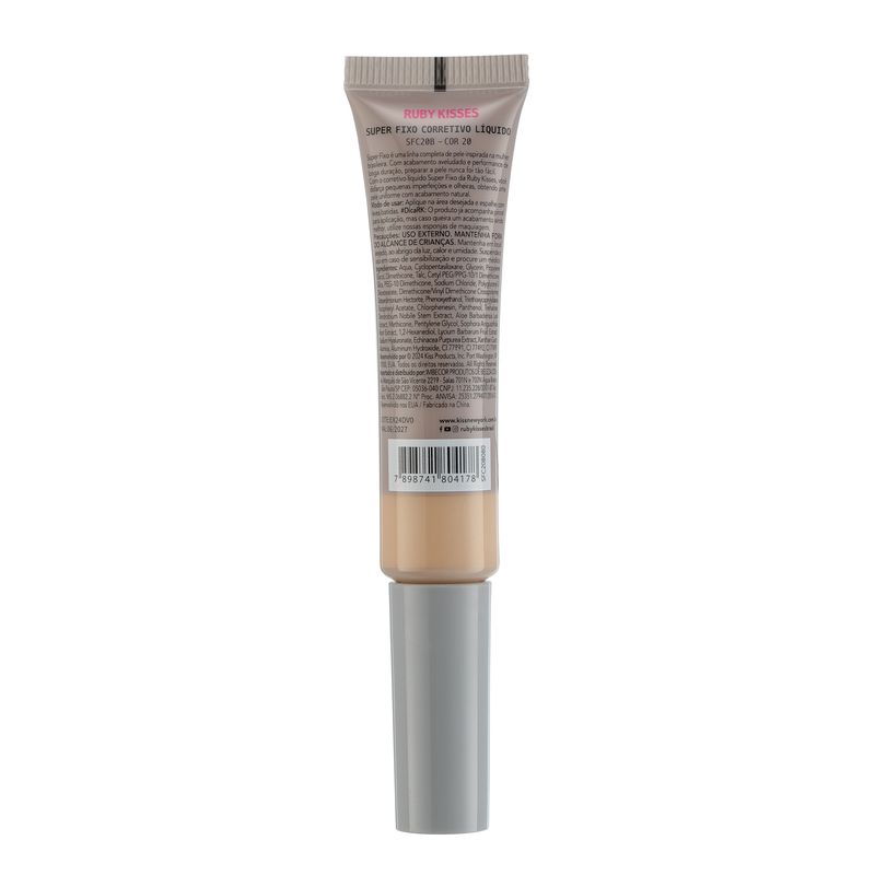 CORRETIVO RUBY KISSE 20G SUPER FIXO COR 20