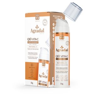 Creme Facial Agradal 50g Q10 Vita C Antissinais