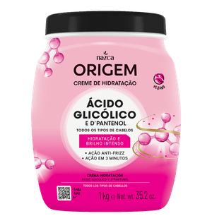 Creme Capilar Nazca 1kg Acido Glicolico E D Pantenol