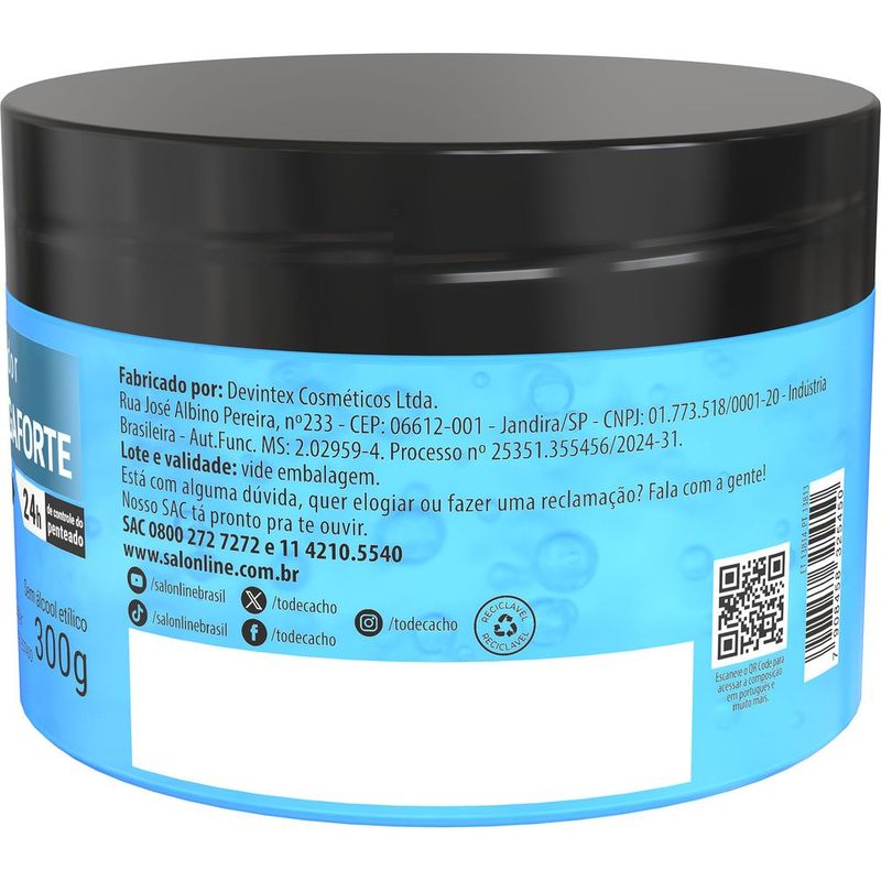 GEL CAP SALON LINE 300G FIXACAO MEGA FORTE