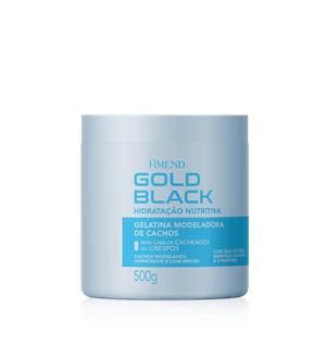 Gelatina Amend 500g Gold Black Modelado