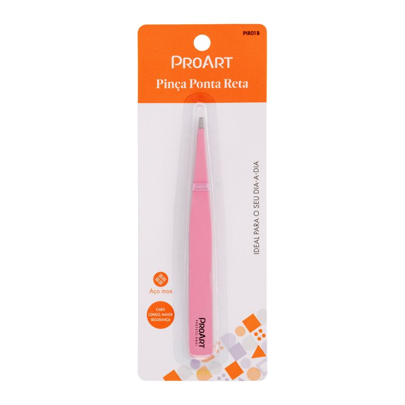 PINCA PROART PONTA RETA ROSA