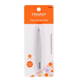 Pinca Proart Ponta Fina Cinza