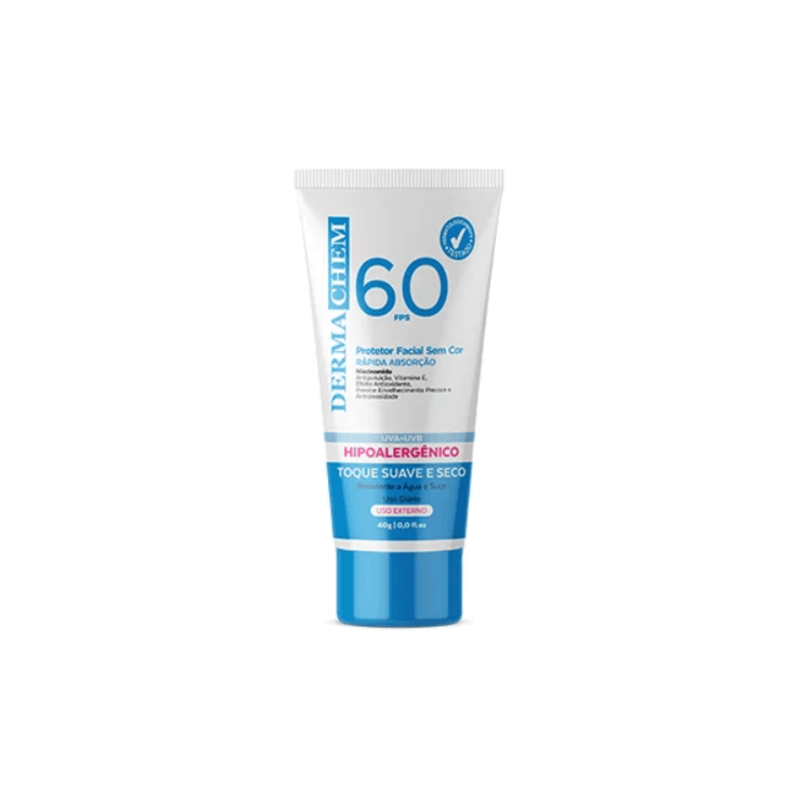 PROT SOLAR DERMACHEM 40G FACIAL FPS 60