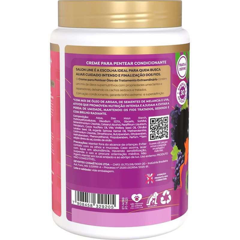 CR PENT SALON LINE 1KG UVA+MELANICIA OLE