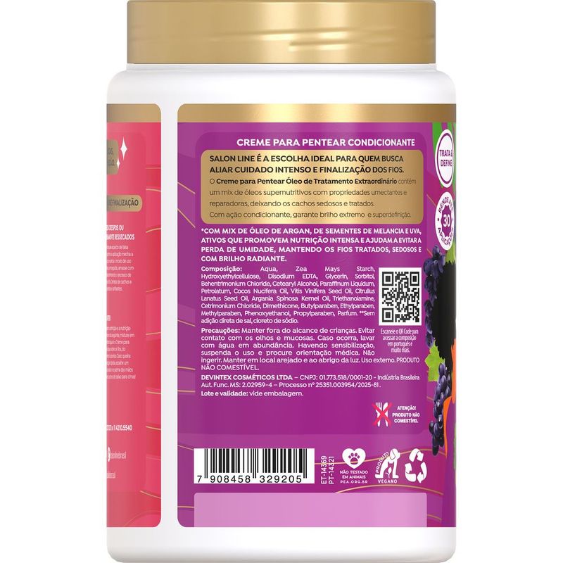CR PENT SALON LINE 1KG UVA+MELANICIA OLE
