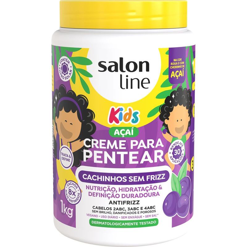 CR PENT SALON LINE 1KG KIDS ACAI CACHIN