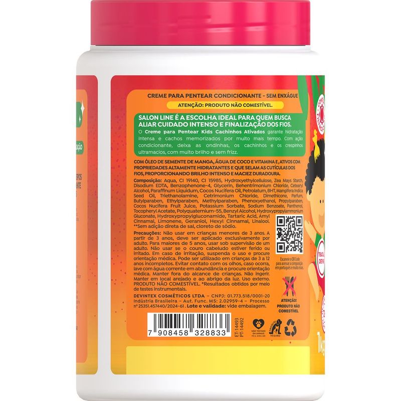 CR PENT SALON LINE 1KG MANGA CACHINHOS A