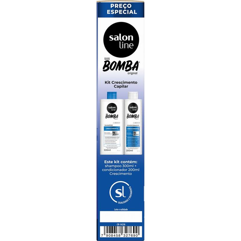 KIT SALON LINE SH+COND BOMBA CRES