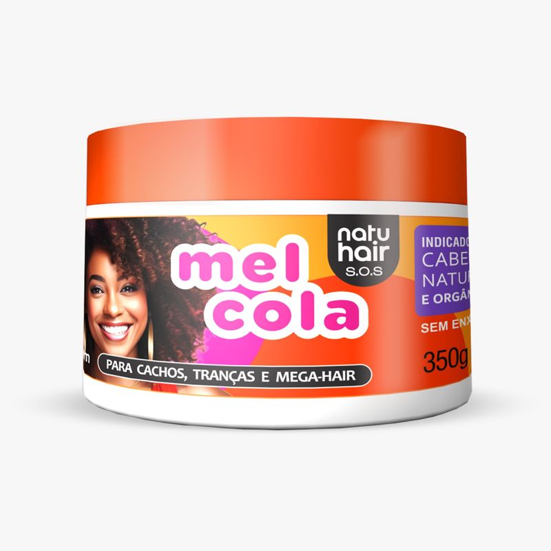 CR CAP NATU HAIR 350G MEL COLA